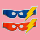 lightening FLASH superHERO mask