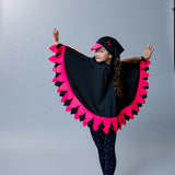 BIRD cape Hot Pink