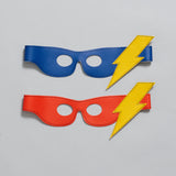 lightening FLASH superHERO mask