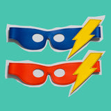 lightening FLASH superHERO mask