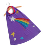 Personalised Rainbow shooting star STELLA cape